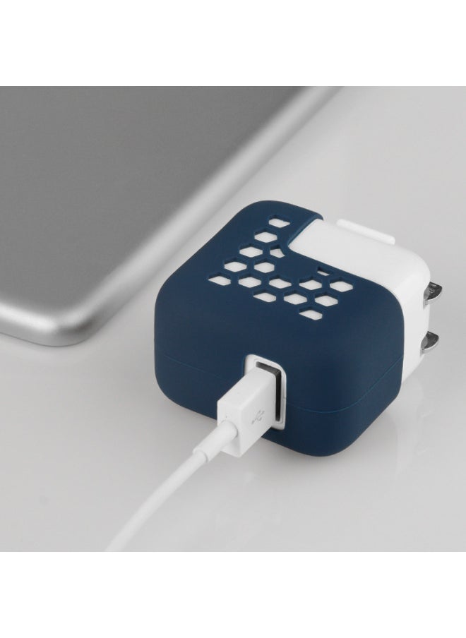 Generic - For Apple MacBook Laptop Power Adapter Protective Case Charger Silicone Case-Color:Red-Applicable Model:60W 61W 13 Inch Pro/13 Inch Retina(A1278/A1502/A1706/A2289) - Image 1