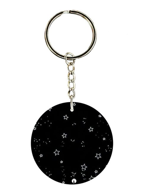 Star Printed Keychain