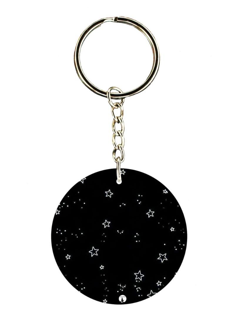 RKN Star Printed Keychain 