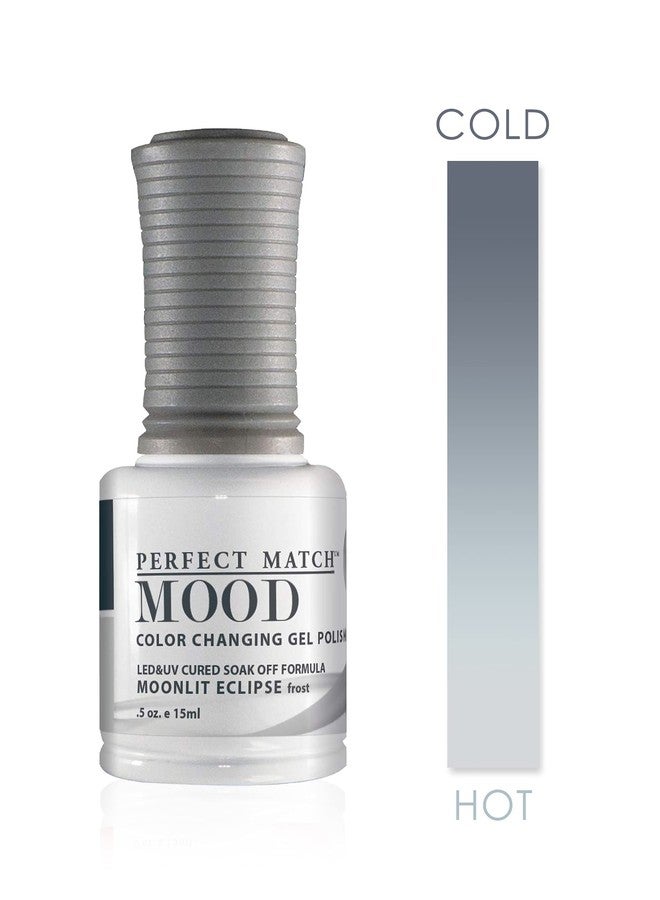 LeChat Perfect Match Mood Gel Polish, Moonlit Eclipse, Frost Finish, Changes with Temperature, Long Lasting Shine, 0.5 Fl Oz - Image 3