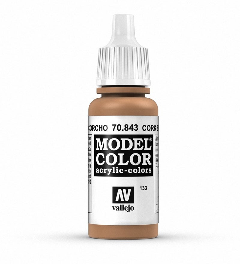 Vallejo Cork Brown Paint, 17ml - Image 3