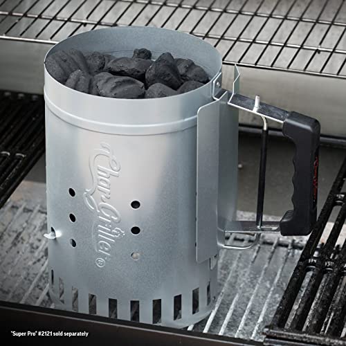 Char-Griller شعلة شواية الفحم من شار-غريلر® مع زر إطلاق سريع لإشعال الفحم بسرعة، متوافقة مع أي شواية فحم، 12 بوصة - Image 2