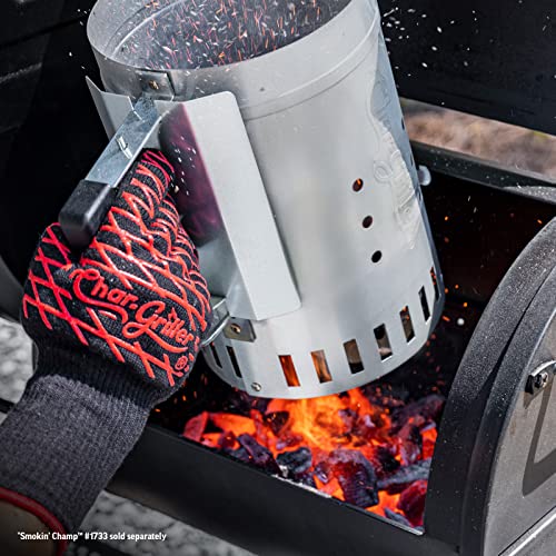 Char-Griller شعلة شواية الفحم من شار-غريلر® مع زر إطلاق سريع لإشعال الفحم بسرعة، متوافقة مع أي شواية فحم، 12 بوصة - Image 4