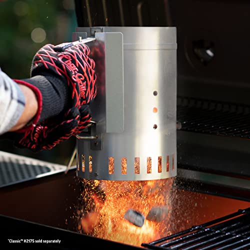 Char-Griller شعلة شواية الفحم من شار-غريلر® مع زر إطلاق سريع لإشعال الفحم بسرعة، متوافقة مع أي شواية فحم، 12 بوصة - Image 3