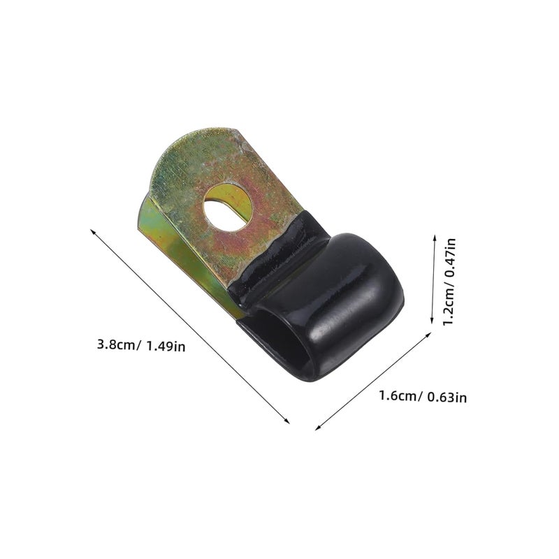 Tehaux 50 Pack Stainless Steel Cable Clips With Rubber Cushion For Wire Management - Image 3