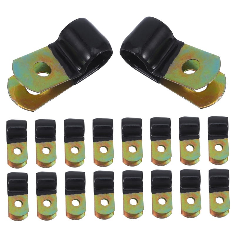 Tehaux 50 Pack Stainless Steel Cable Clips With Rubber Cushion For Wire Management - Image 2