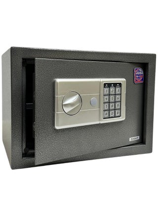 Digital Safe - Compact Steel Money Security Box with Electronic Keypad and 2 Manual Override Keys ( Black ) Colour By LOTFY GROUP ( H25 * W35 * D25 CM ) - pzsku/Z16BC76BE842CD9C8F85FZ/45/_/1729777000/57c8b0a7-699a-472c-a8e5-5b2d86211ddf