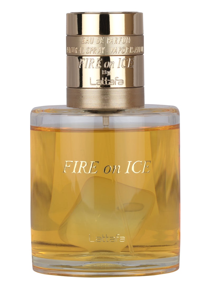 Lattafa فاير أون آيس EDP 120 مل - Image 1