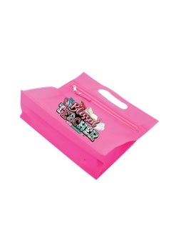 PRINTSHOP4ME Teachers Day Gift Pink Transparent Cosmetic Bag with zipper closure - Teacher Appriciation Gift - Gift for Teacher - Teacher Gifts  - Image 3