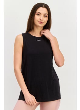 PUMA Women Sportswear Fit Sleeveless Training Vest, Black  - Image 1