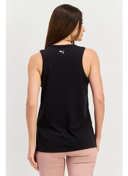 PUMA Women Sportswear Fit Sleeveless Training Vest, Black  - Image 3
