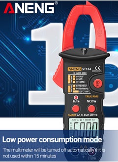ANENG ANENG True RMS Digital Multimeter Clamp Meter DC/AC Voltage Detector AC Amp Meter with Ohm Capacitance NCV Continuity Diode Hertz Temperature Tester  - Image 5