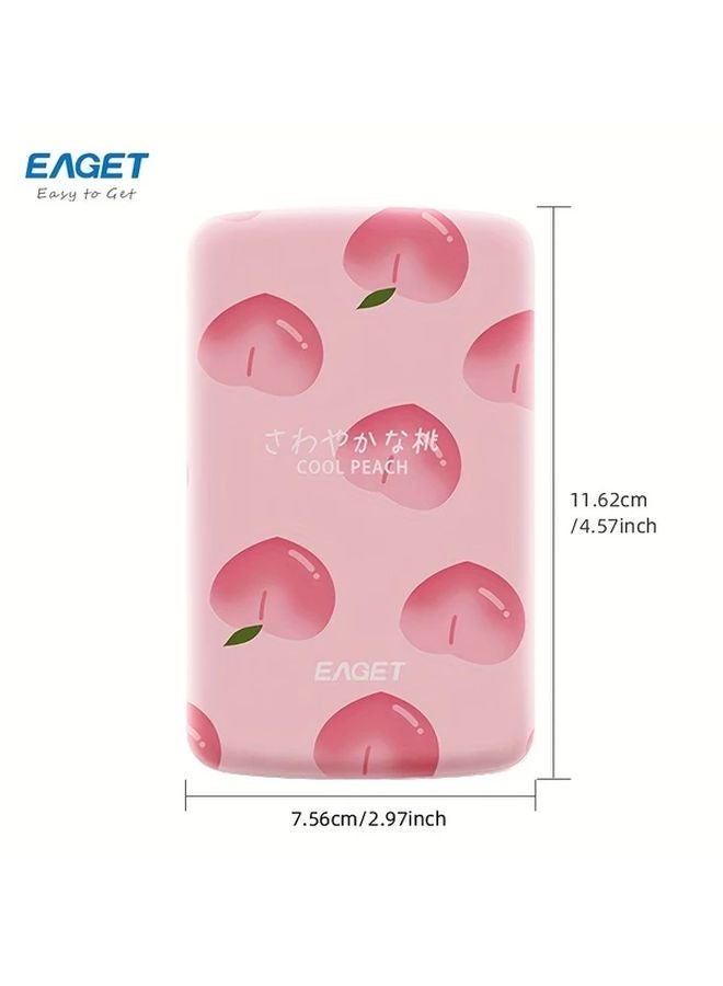 Pink 500GB Portable Mechanical External Hard Drive For Laptop Computer - Image 3