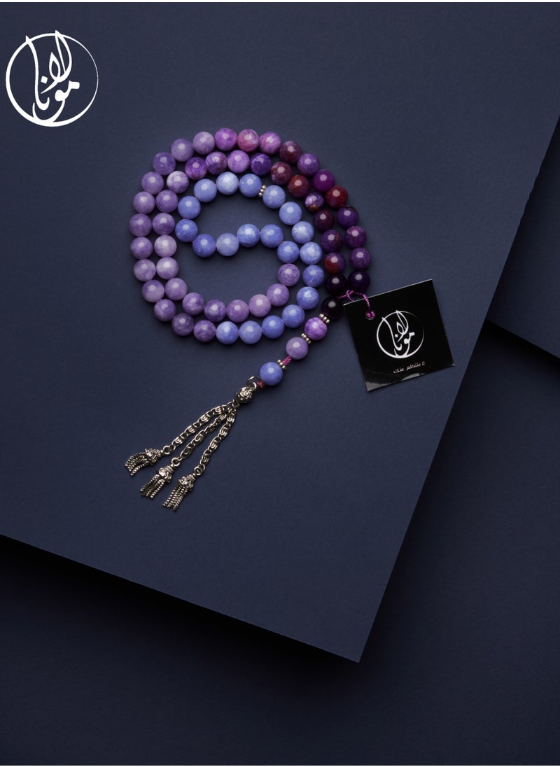 Mawlana - Violet Rosary 66 beads - Image 1