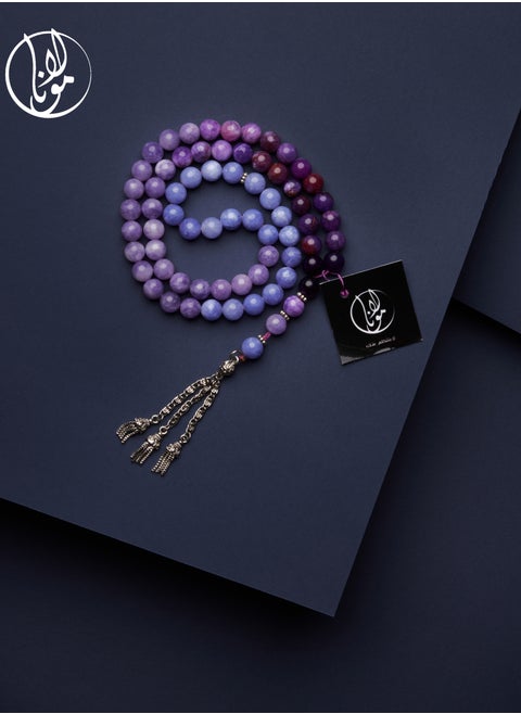 Violet Rosary 66 beads