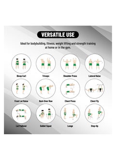 ENDLESS  7.5 Kg (16.5 LB) Fixed Rubber Coated Bouncy Dumbbell | Material: Iron and Rubber | Perfect for Bodybuilding, Fitness, Weight Lifting and Training at Home or Gym | For Men and Women  - Image 3