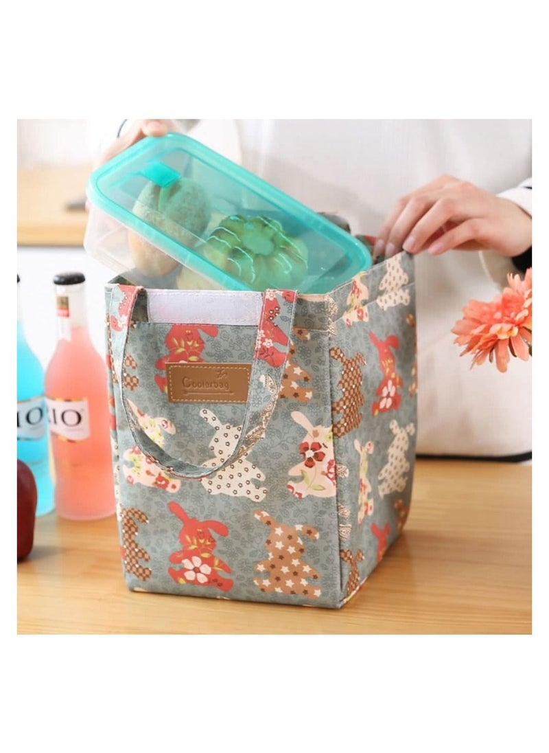 Cool Baby - Lunch Bag Printing Portable Insulated Thermal Cooler Box Lunch Food Storage Bag Picnic Container Sac A Lunch Canvas - Image 1