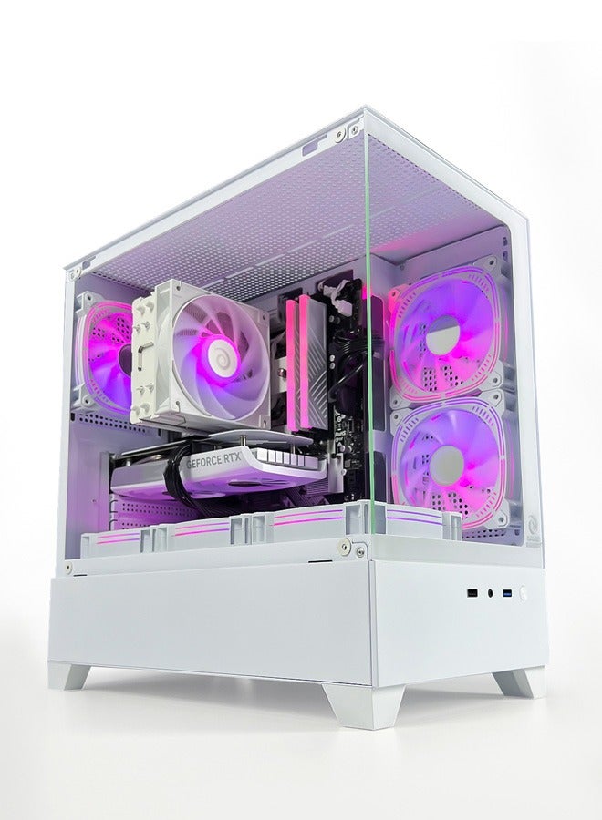Game Sekret Skye Gaming PC - Intel Core i5-12400F | GPU Option: GeForce RTX 3050 / 3060 / 5050 / 5060 | 16GB DDR4 RAM-1TB NVMe SSD | Air Cooler-H610 MB-500W - 650W 80+ PSU | WiFi-Bluetooth-Windows 11 Pro | Game Sekret Desktop Computer | 1 Year Warranty - Image 1