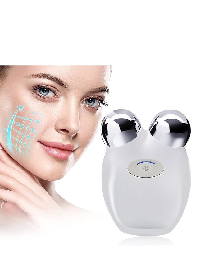 Topleo Microcurrent Facial Device,V-Face Sculpting Tool,Electric Face Massager Roller for Anti Aging Wrinkle Reducer Rejuvenation Spa Instant Face Lift,Best Gift for Women - Image 1