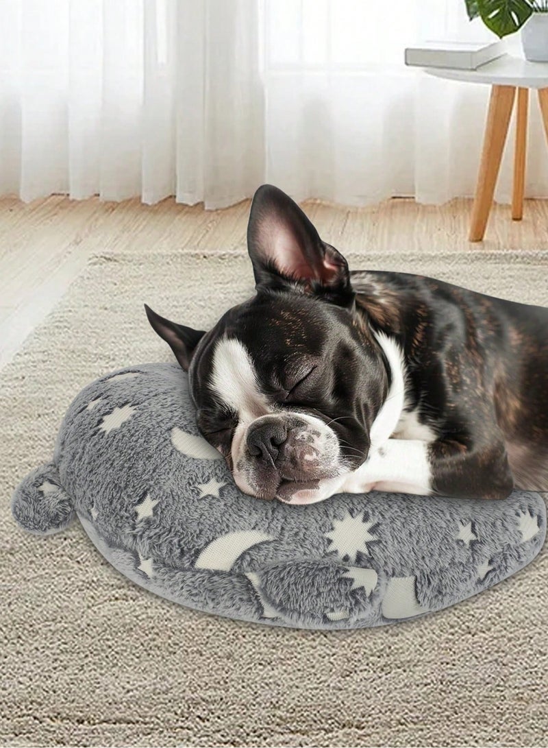 FunMay Glow-in-the-Dark Calming Pillow for Dogs & Cats – U-Shaped Soft Neck Support Pet Pillow – Machine Washable, Anti-Anxiety, Joint Relief - Image 4