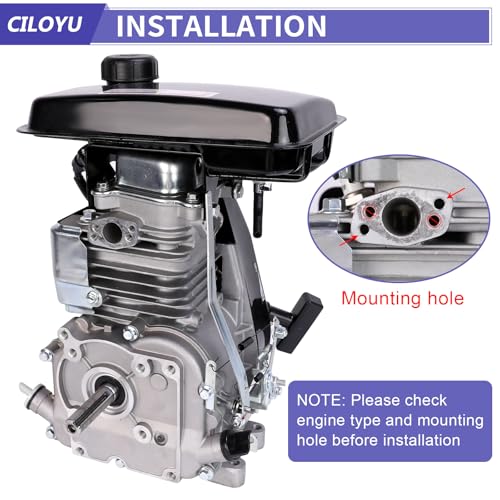 CILOYU Mini Bike Exhaust Header Pipe Kit Compatible with Monster Mega Moto MMB105 105cc MMB80 80cc Motovox MBX10 MBX11 Coleman RB100 RT100 Minibike 79cc Lifan Engine Go Kart Cart Parts - Image 3