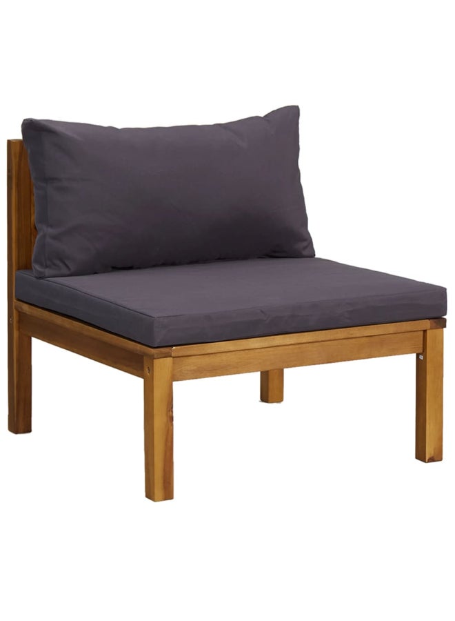 vidaxl 12 Piece Garden Lounge Set with Cushion Solid Acacia Wood 3086911 - Image 4