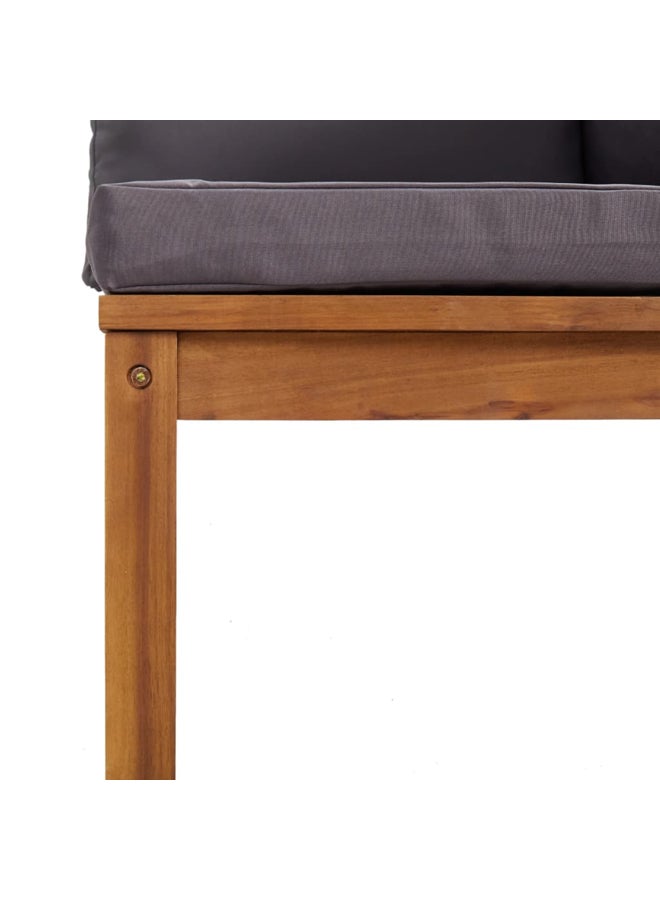 vidaxl 12 Piece Garden Lounge Set with Cushion Solid Acacia Wood 3086911 - Image 3