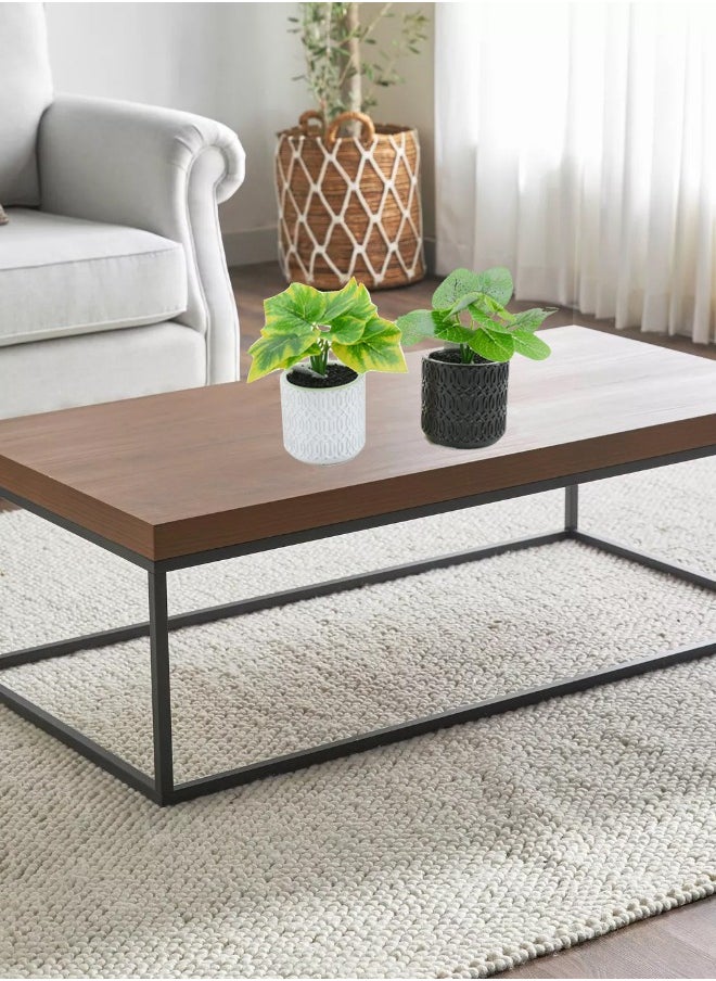 DRAMA HOME Two Pieces of Artificial Potted Plant From Drama Home For Internal and External Use 