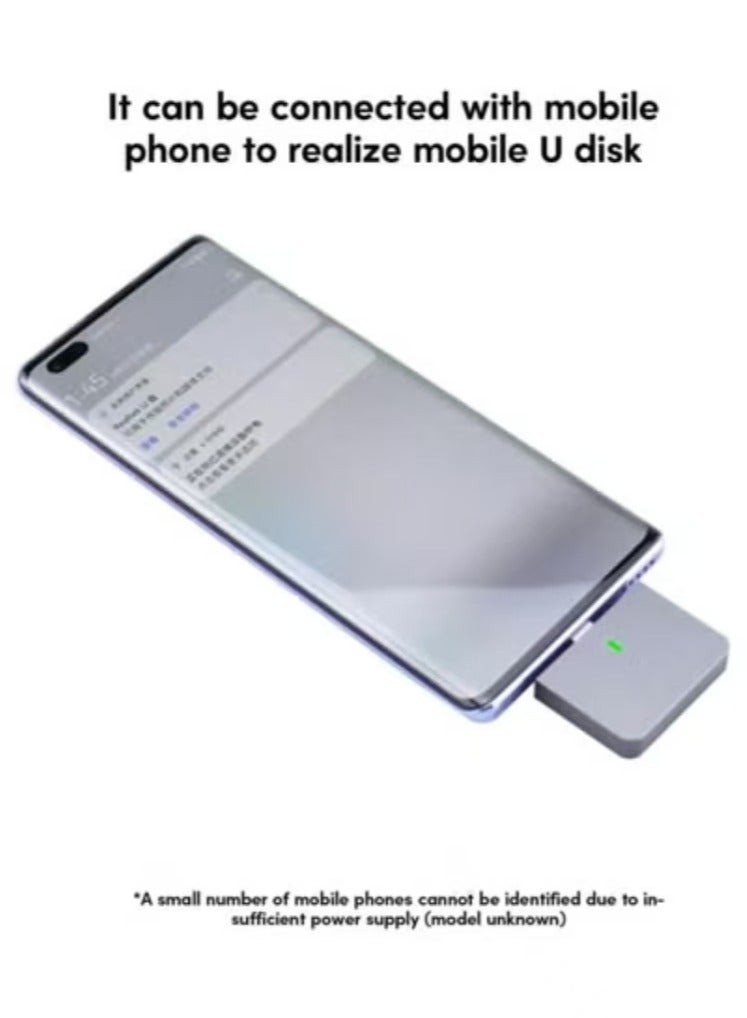 Captaintech M.2 NVMe SSD Enclosure Aluminum Tool-Free Adapter, 10Gbps USB3.2 Reader, for M.2 NVMe M-Key 2230 SSD, New 2230 Plug and Play M.2 Hard Drive Case, Support UASP, Plug and Play - Image 3