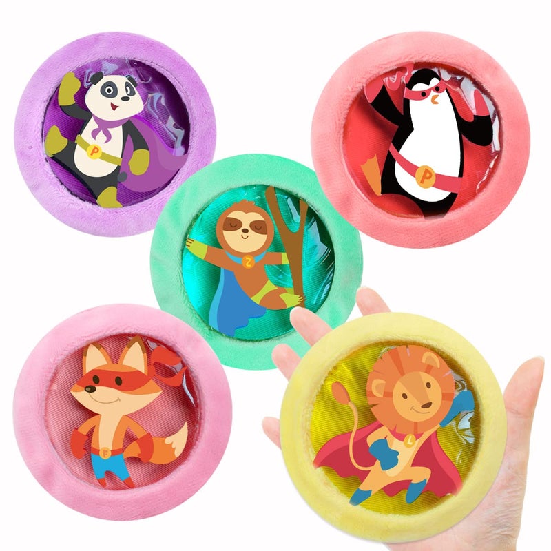 Boo Boo Ice Pack for Kids Injuries Kids Ice Pack wit Gel Cold Pack Toddler Ice Pack with Soft Cover Baby Kids Pain Relief Fever Wisdom Teeth First Aid Head Neck Arms Legs Injuries 5 Pack