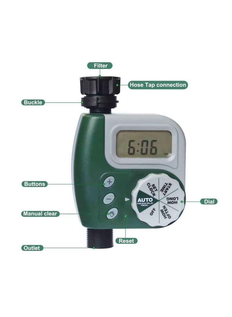 Automatic Garden Outdoor Irrigation Controller Water Sprinkler System Timer  - Image 4