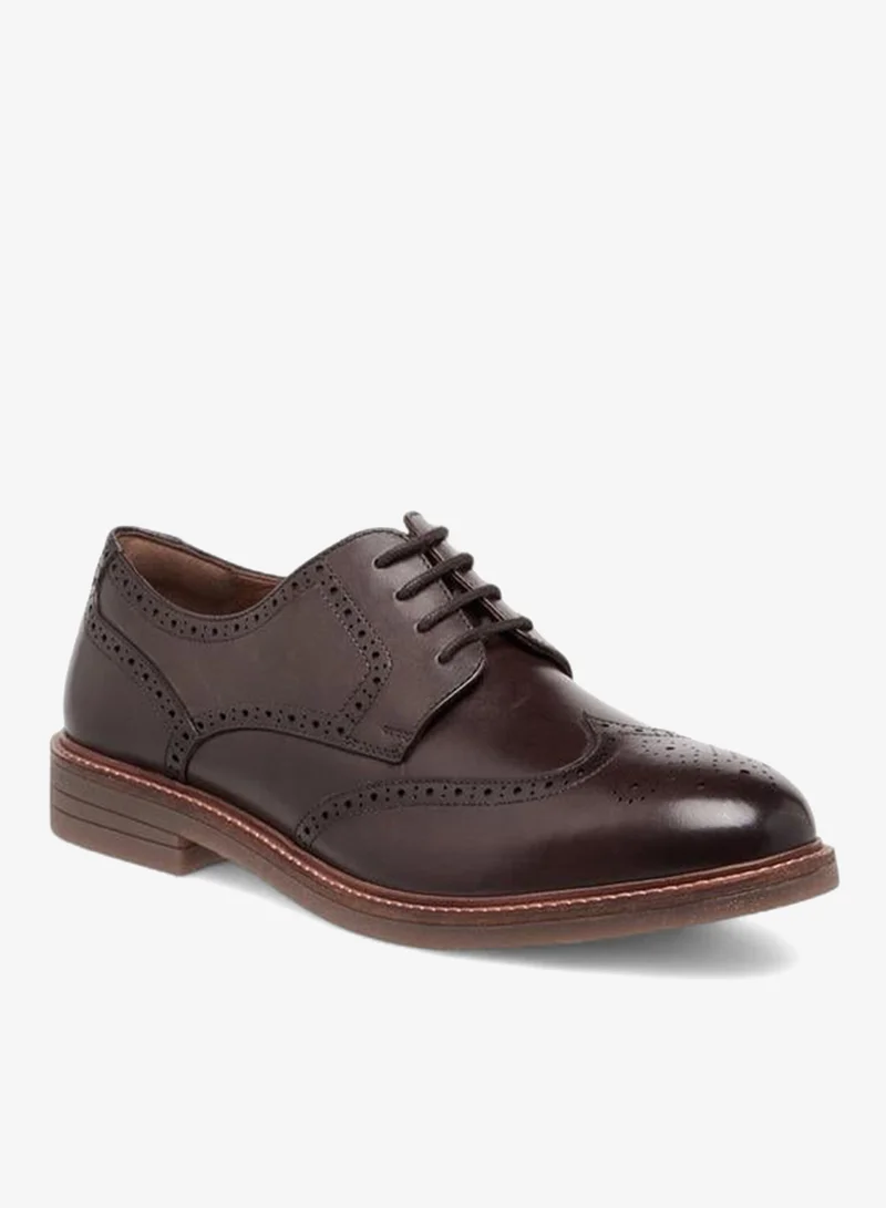 DUCHINI Men's Lace-Up Derby Shoes