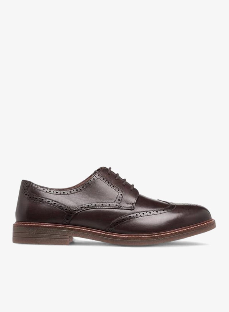 DUCHINI Men's Lace-Up Derby Shoes - Image 1
