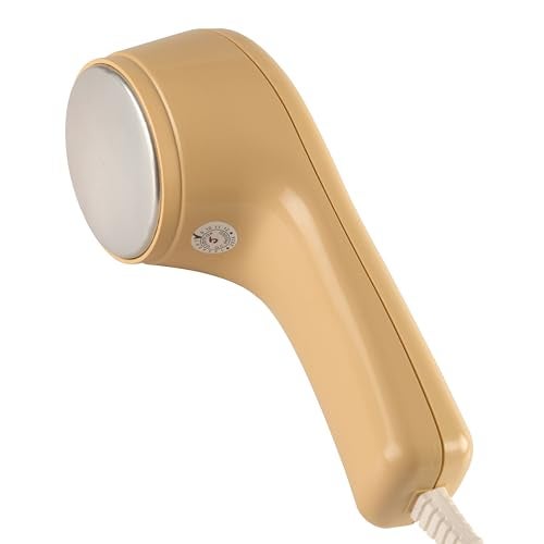 Ozomax Deep Heat Corded Electric Head Handheld Massager - 6 Therapies in 1 Device, Gold - Image 1