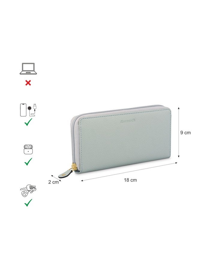 Fastrack Textured Zip Around Wallet for Women, Girls and Ladies | Wallet for Women with Multiple Card Slots - Image 3