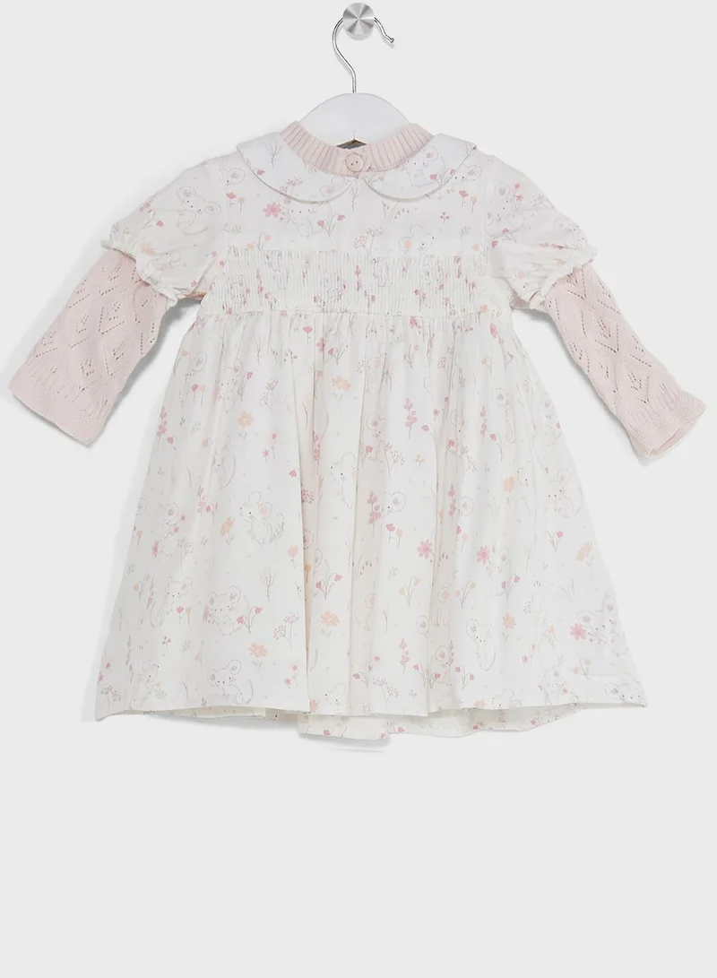 mothercare Infant Floral Print Gift Set