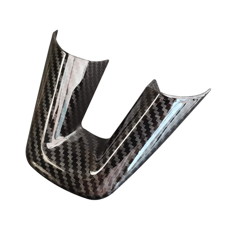RUIHE 3PCS Carbon Fiber Folor Steering Wheel Cover for Ford Focus Escape EcoSport Kuga Not for RS ST - Image 2