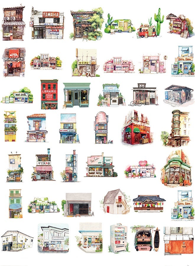 KANGLI 200PCS Middle Size Art Theme Scrapbook Washi Stickers for Scrapbooking Diary Decoration, Arts  Painting Stickers - Image 3