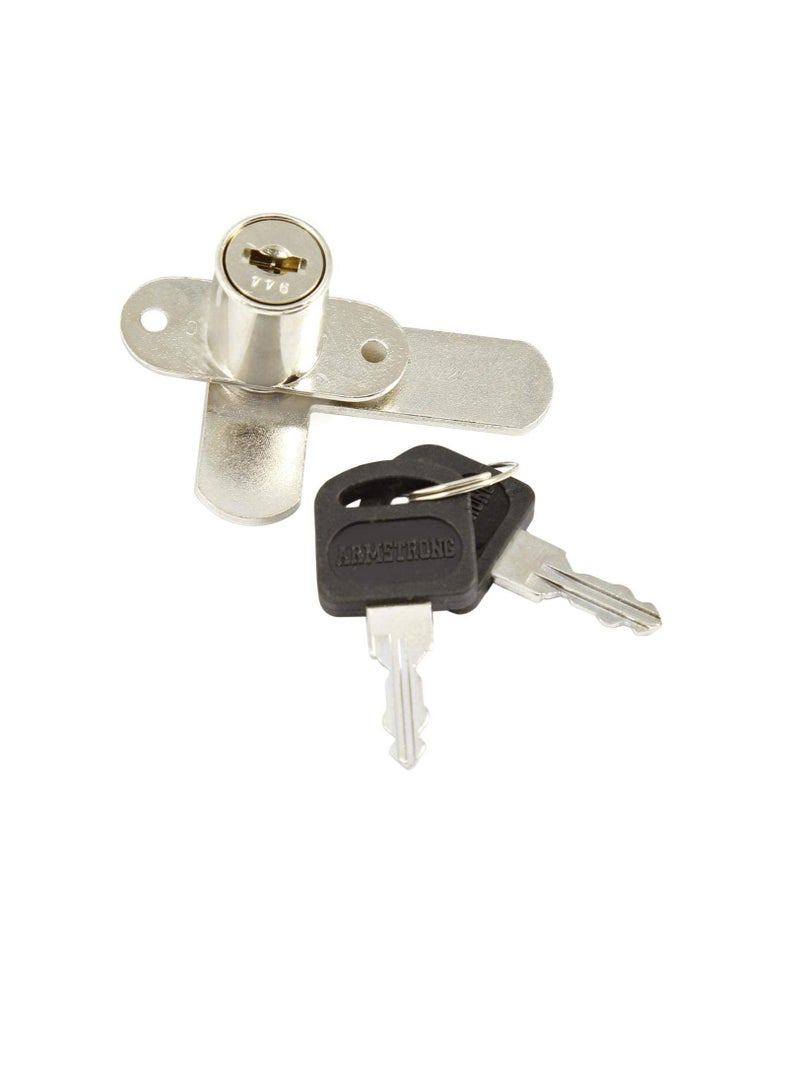 Armstrong Cupboard Lock Chrome Plated - Image 2