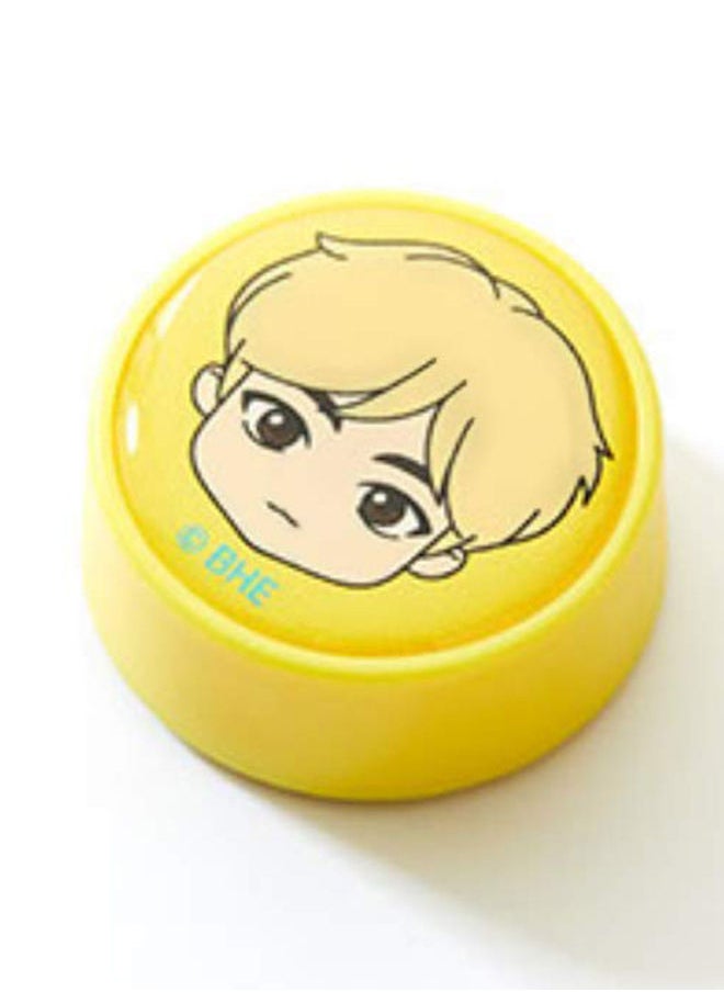 BTS - K-Pop Idols Goods Jin Character Figure Toothbrush with Convenient Magnetic Holder Toothbrush ‎2.9 x 1.1 x 10.4inch - Image 1