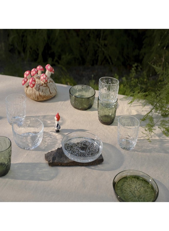 Arabia Moomin Glass Plate 6.1in Pine Green - Image 2