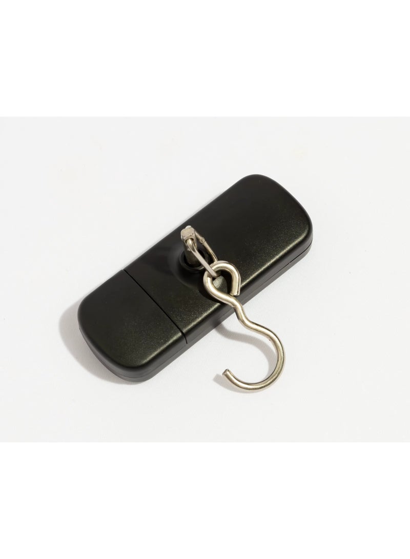 Portable 40kg electronic luggage scale with LCD digital display and metal hanging hook for easy and accurate weighing of bags and parcels. - Image 2