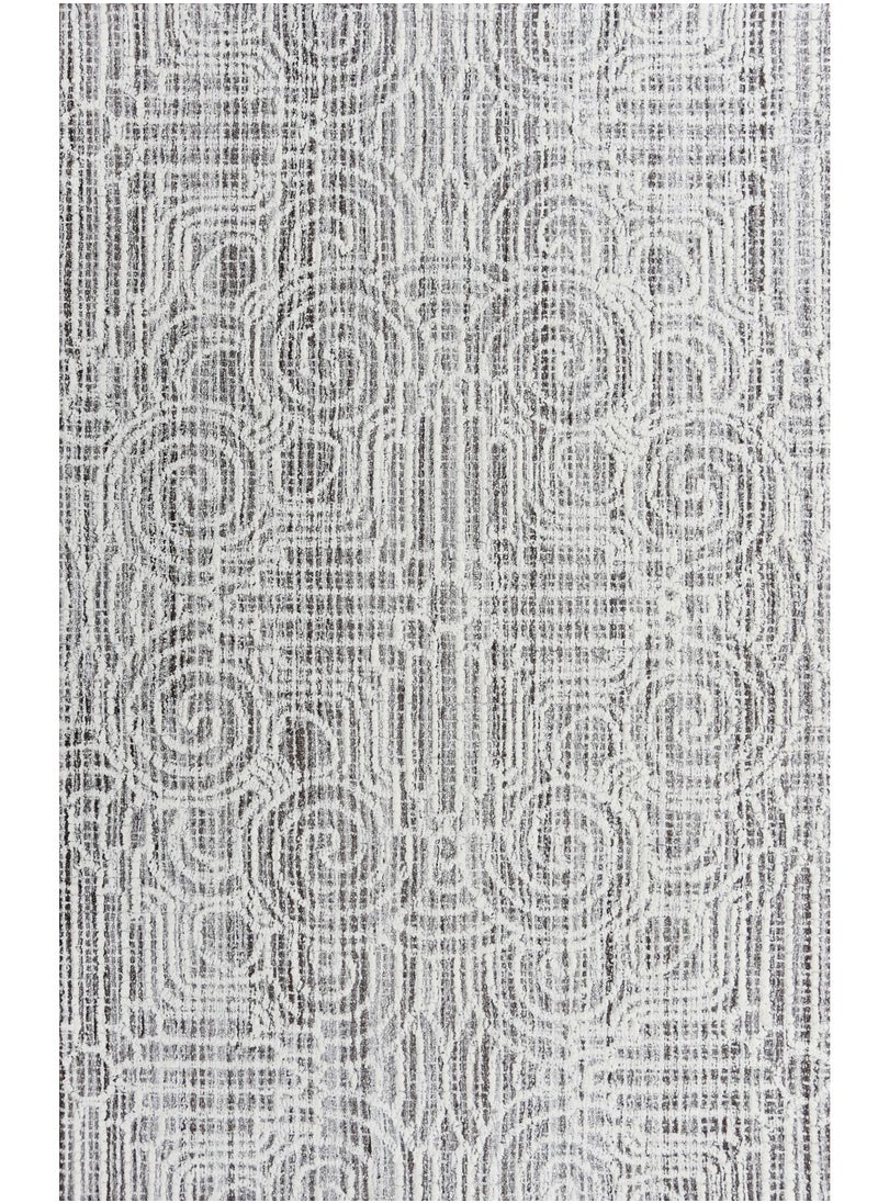 AURUM HOME AH02A Hand Tufted  Modern Area Rug  Indoor Living Dining Bedroom Room and Gallery Area Rugs Loop Cut Pile Wool, Rectangle  - Image 1