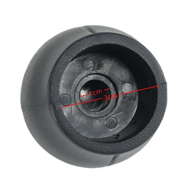 5 Speed Chrome Black Gear Shift Knob Handbrake Grips Gaiter Boot Cover 2Pcs A - Image 3