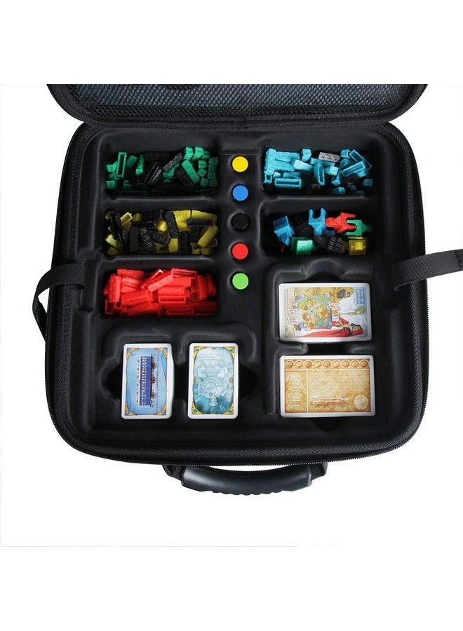 Hermitshell Hard Travel Case For Ticket To Ride Fits Main Game + Usa 1910 Expasion - Image 4