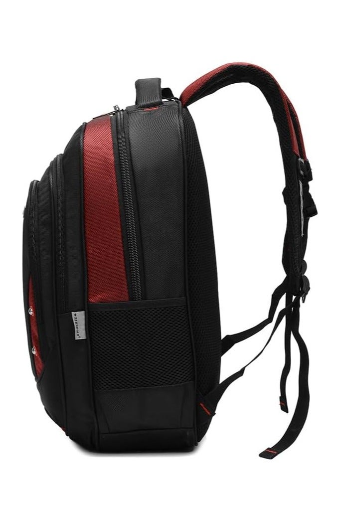 ستارجولد حقيبة ظهر للكمبيوتر المحمول مقاس 19.5 بوصة من قماش البوليستر للبنات والأولاد مع حزام قابل للتعديل وحقيبة مدرسية وحقيبة سفر وحقيبة ظهر متعددة الاستخدامات - Image 2