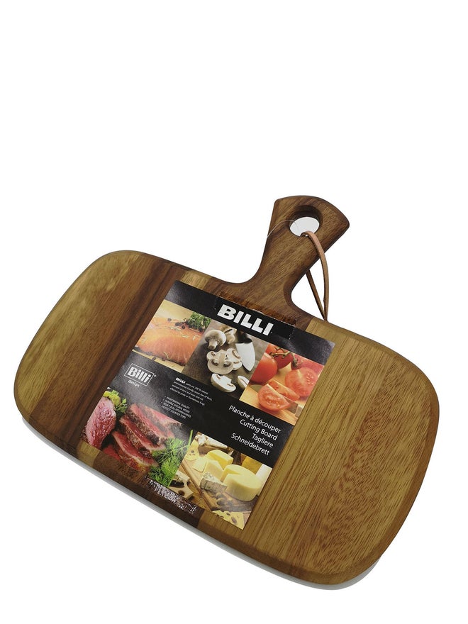 Billi Wooden Chopping Board with Handle - Image 1
