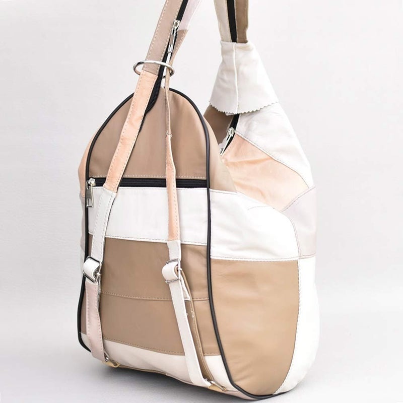Erzeno Light Mixed Color Shoulder and Backpack Bag (Monkey Model) - Image 2
