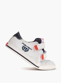 Pablosky Boys' Embroidered Sneakers with Hook and Loop Closure  - Image 5