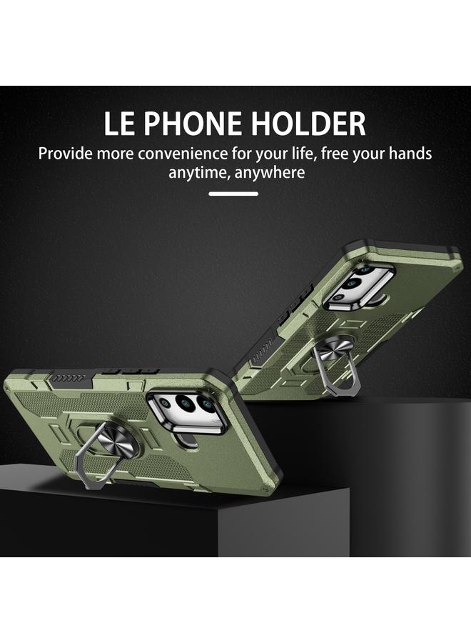 S-TOP Case For Infinix Hot 12i Ring Holder Armor Hybrid Phone Case - Image 2